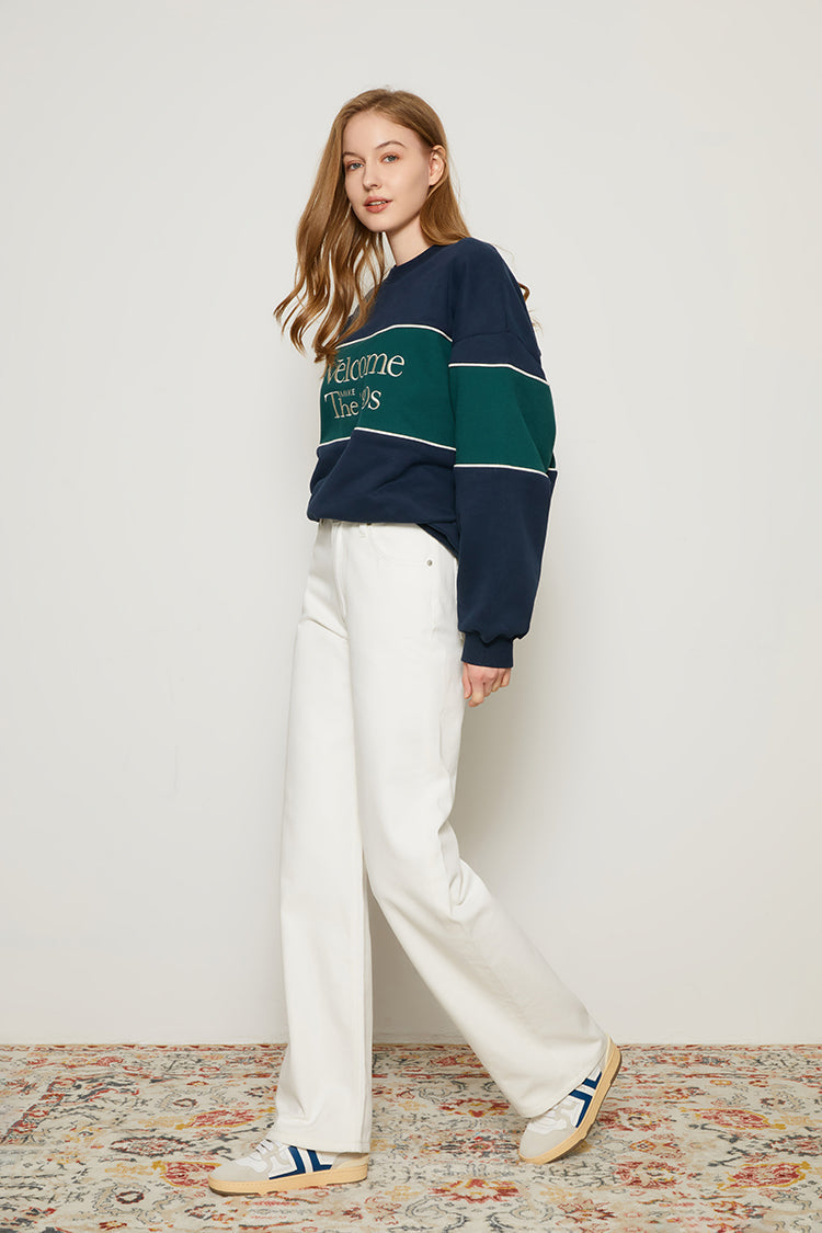 Coney Island Whitefish High Rise Wide Jeans HJ007