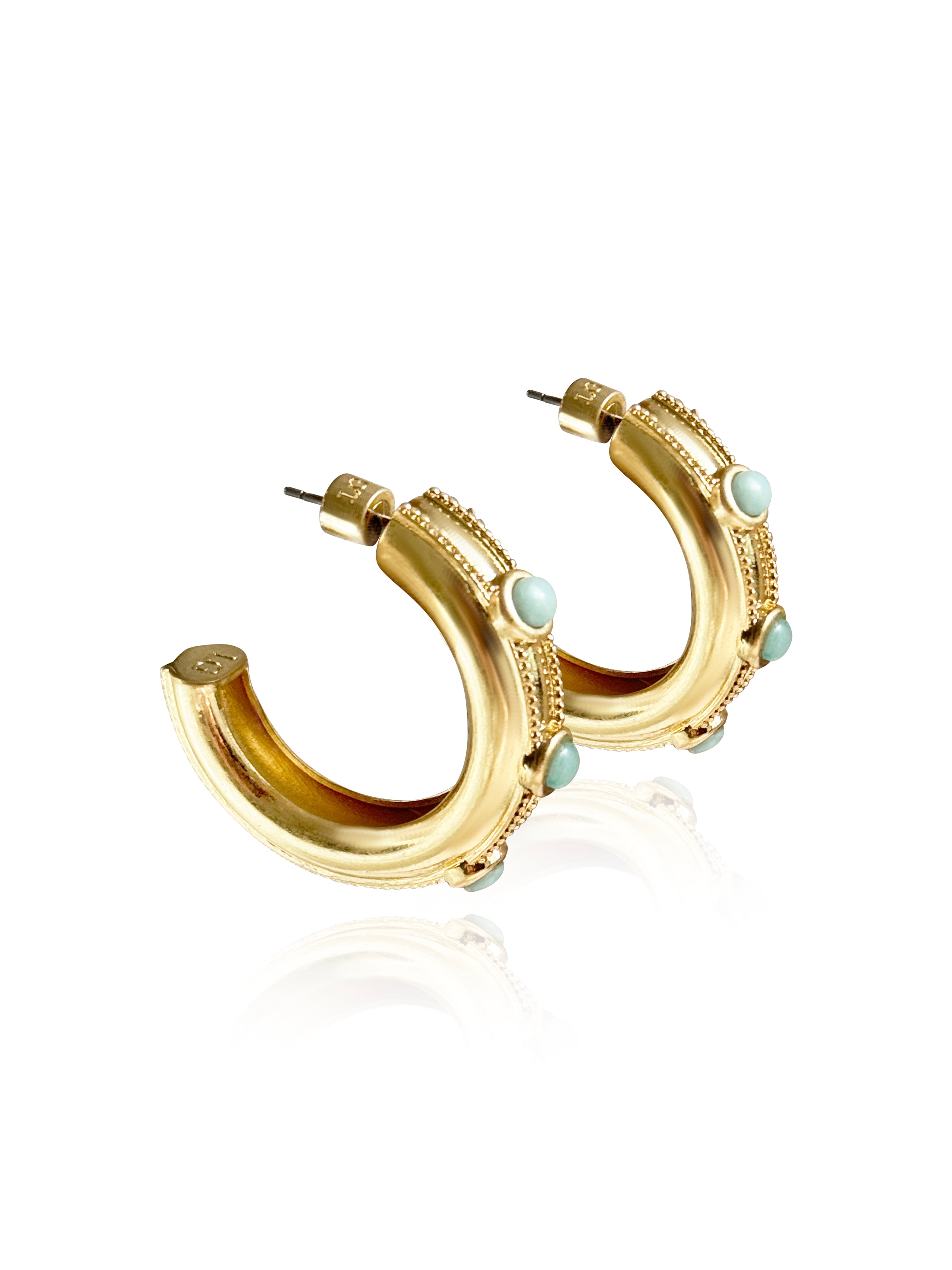 Olivia Gold Hoop Earring
