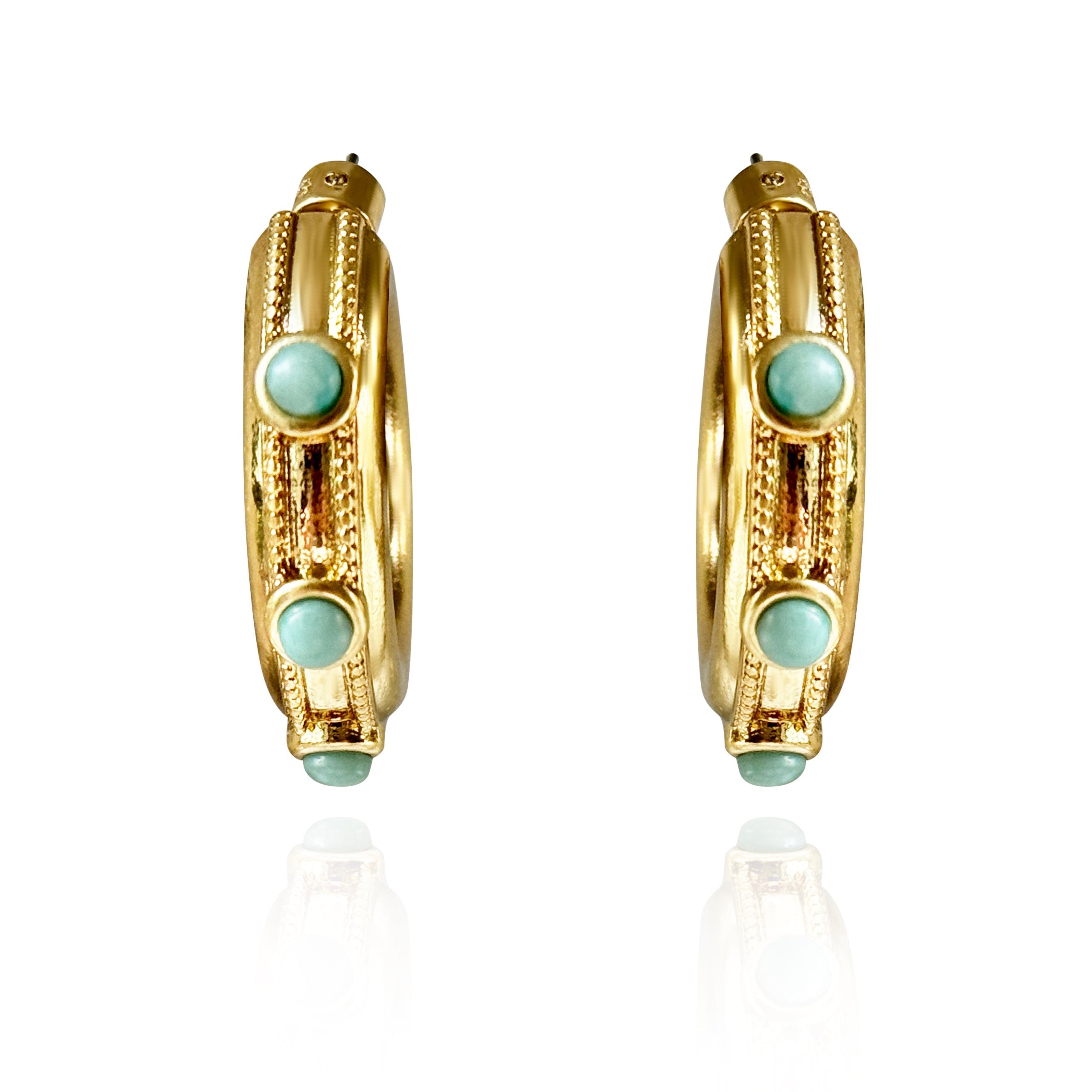 Olivia Gold Hoop Earring