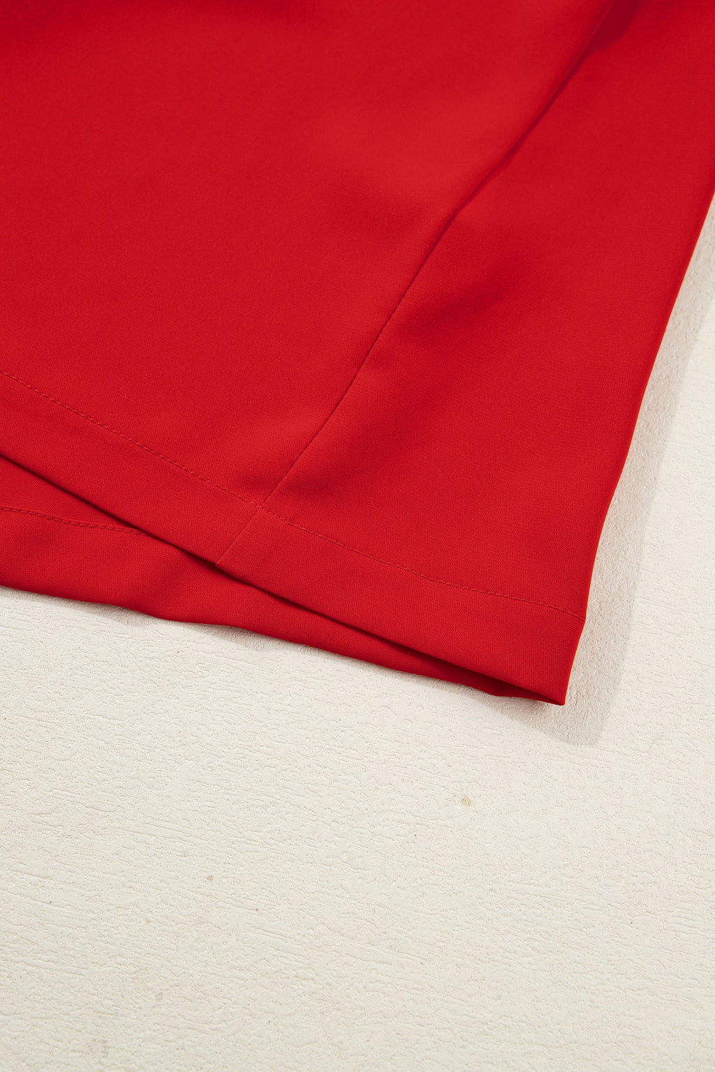 Silky Ribbon Bow Top & Short Set