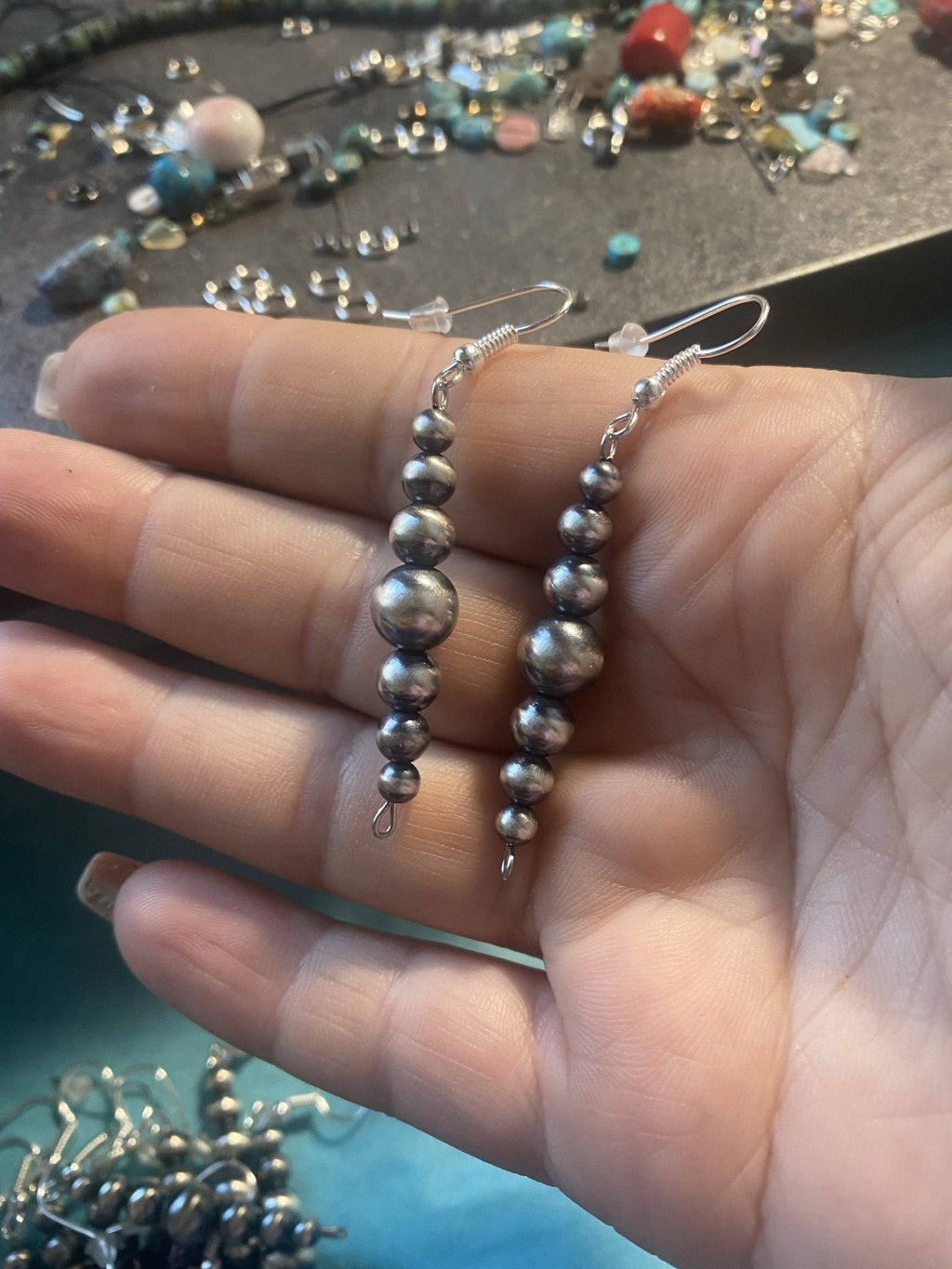 Sterling Pearl Earrings - Sooo POPULAR!